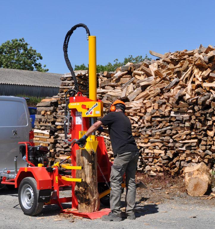 Fendre bois rabaud chassis routier