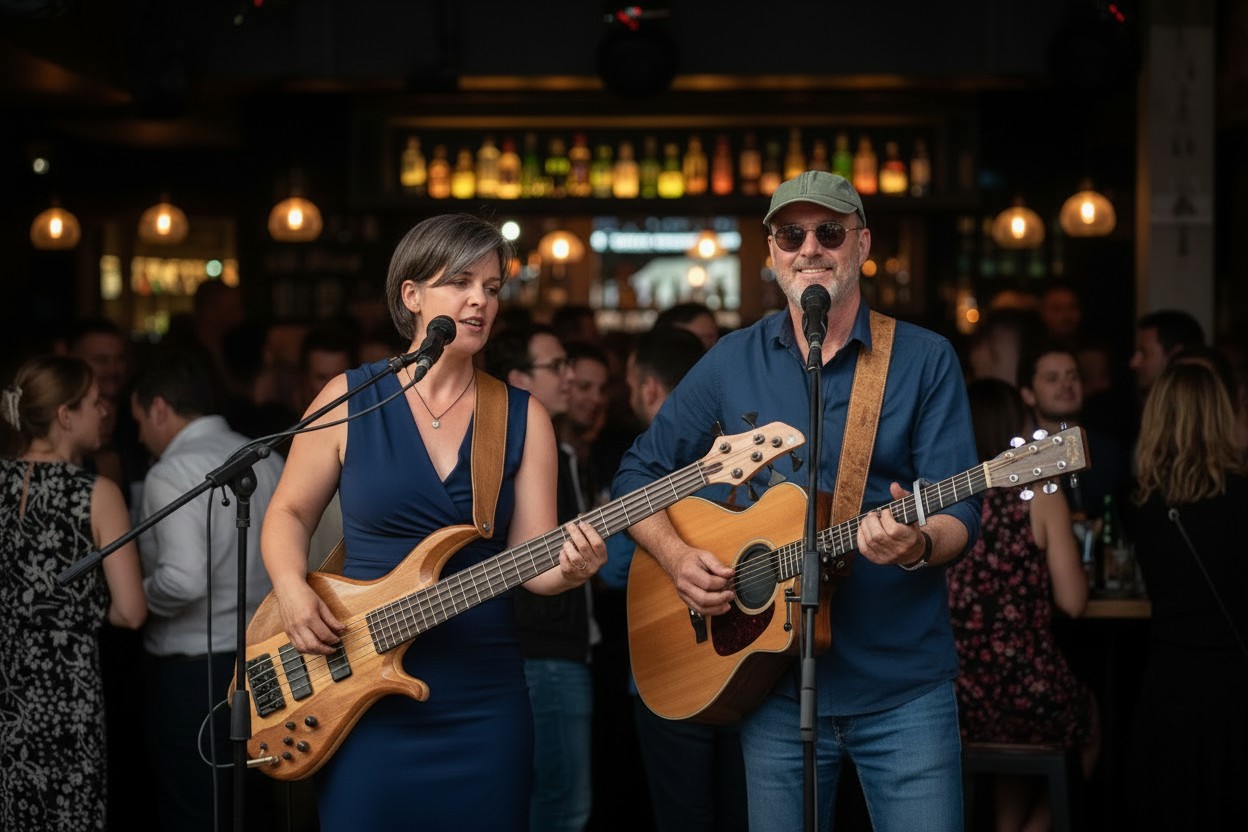 Big O & Emi duo acoustique live Alsace-Lorraine