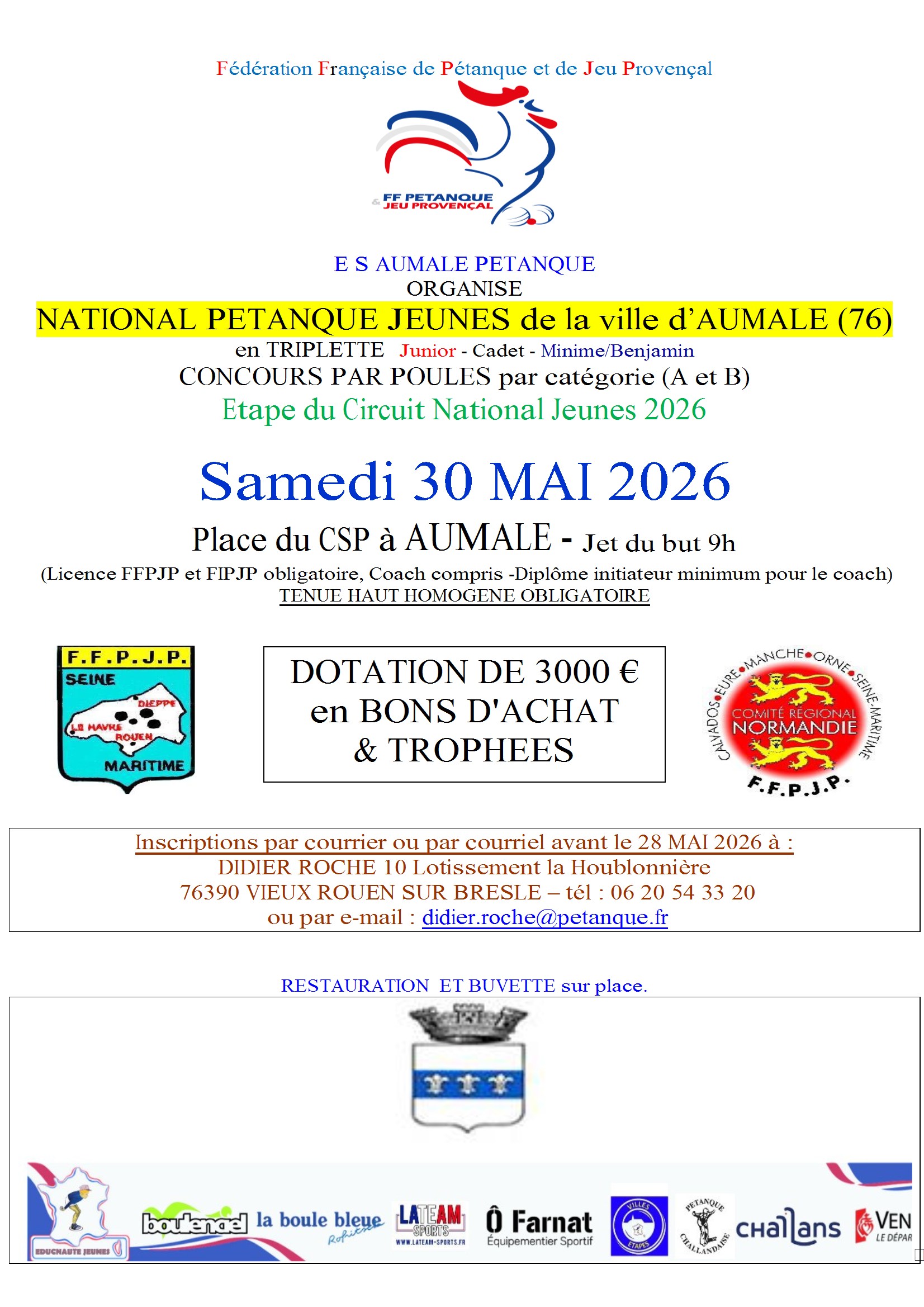 26 05 30 affiche national jeunes aumale2026 conv 1