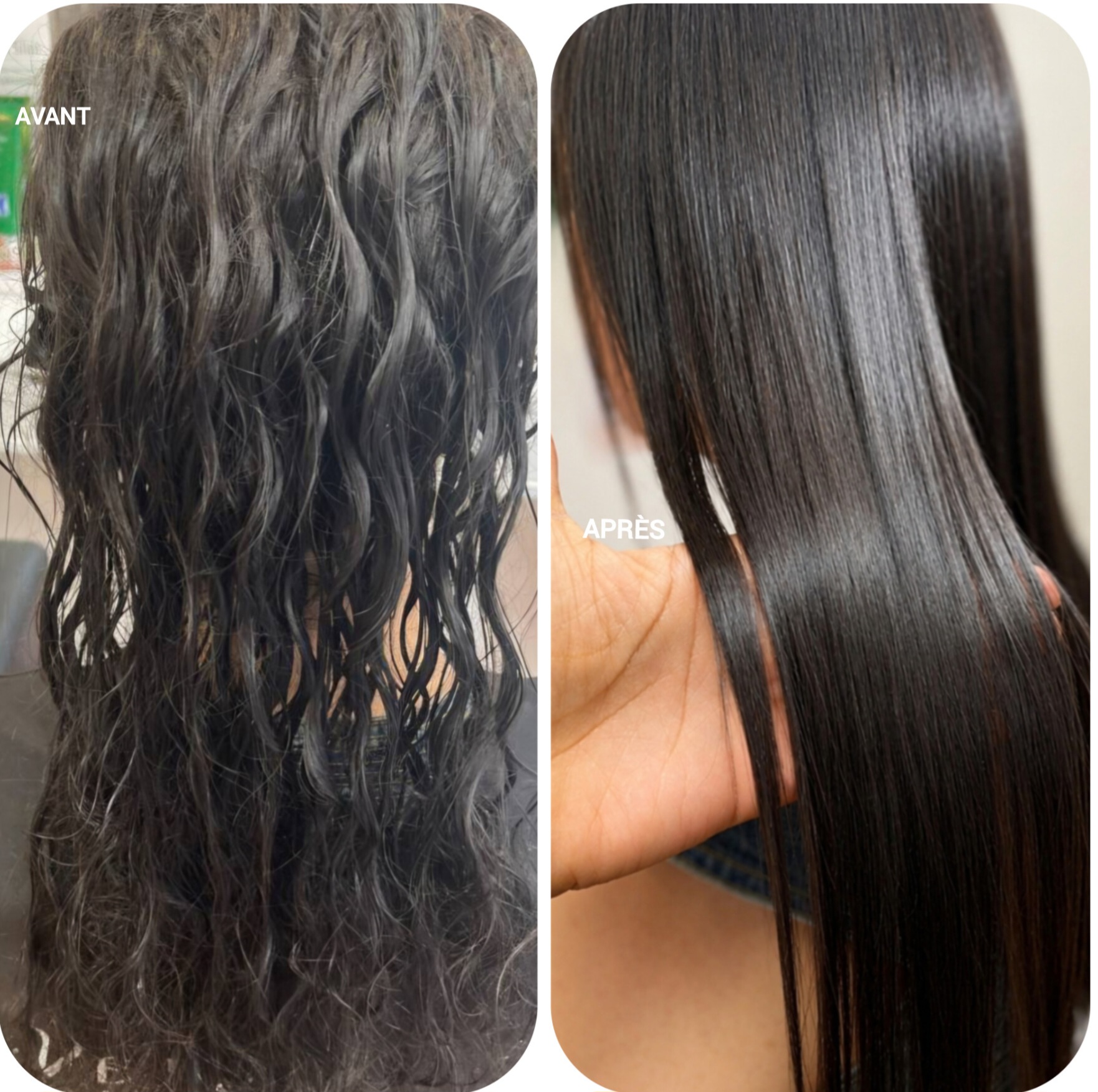 Découvrez notre prestation de lissage brésilien à Vienne pour des cheveux lisses, brillants et faciles à coiffer. Notre salon réalise des lissages professionnels adaptés à tous types de cheveux afin de réduire les frisottis, apporter douceur et sublimer votre chevelure durablement. Profitez d’un soin capillaire nourrissant et d’un résultat naturel, soyeux et élégant grâce à notre expertise en transformations capillaires.