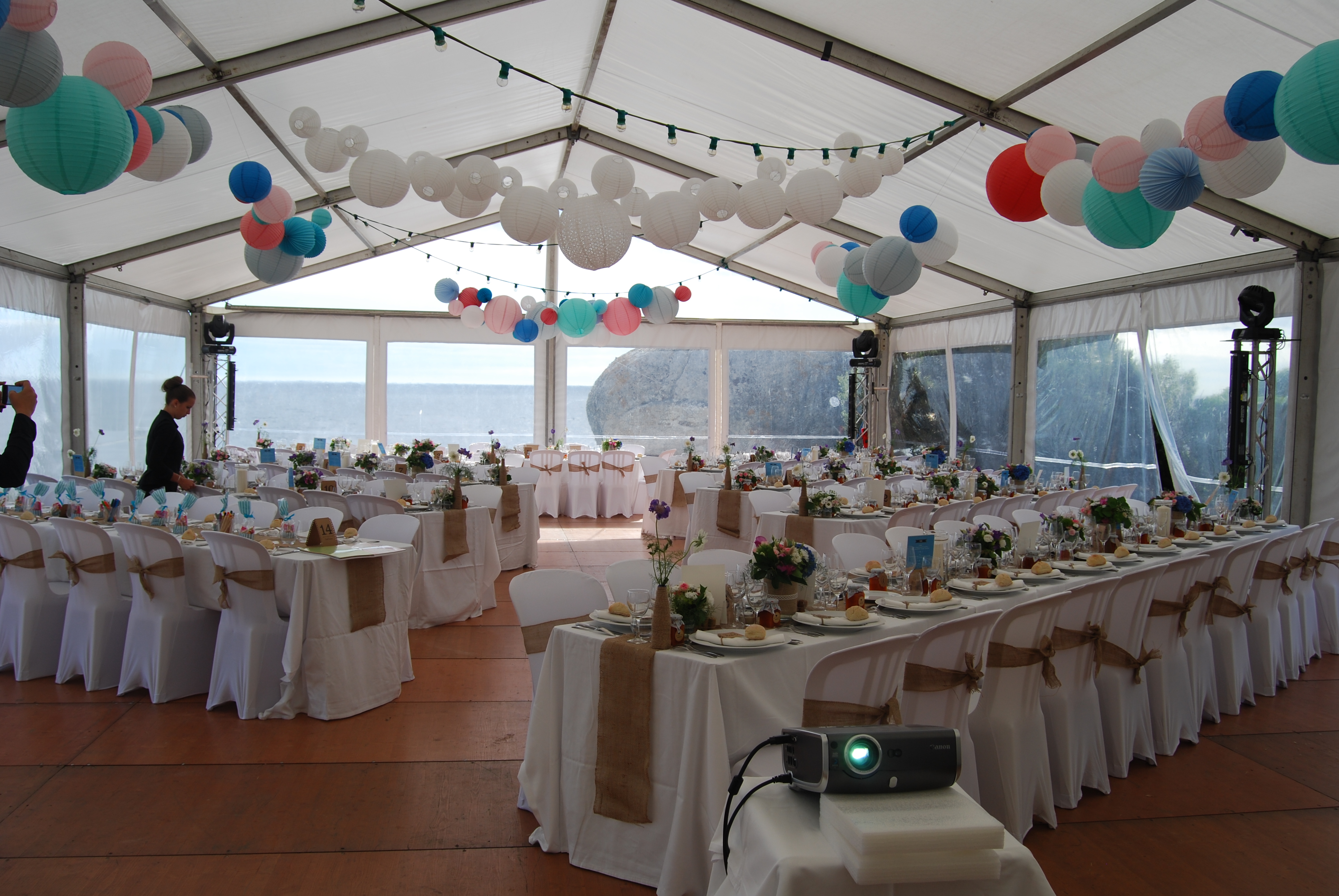 Reception chateau de trevignon