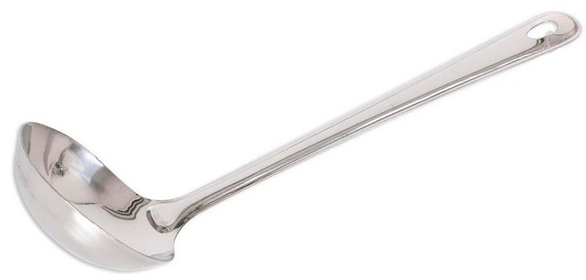 Louche inox de service