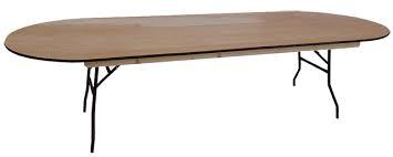 Table ovale pliante 6 a 12 personnes