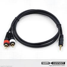 Cable rca mini njack