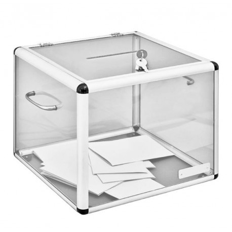 Urne electorale avec serrure 1300 bulletins