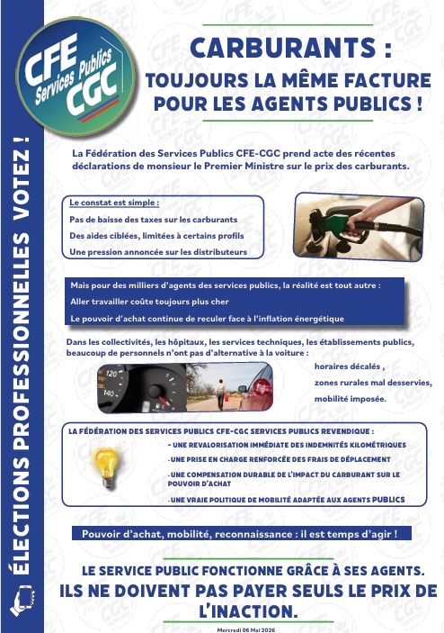 Tract-Carburant