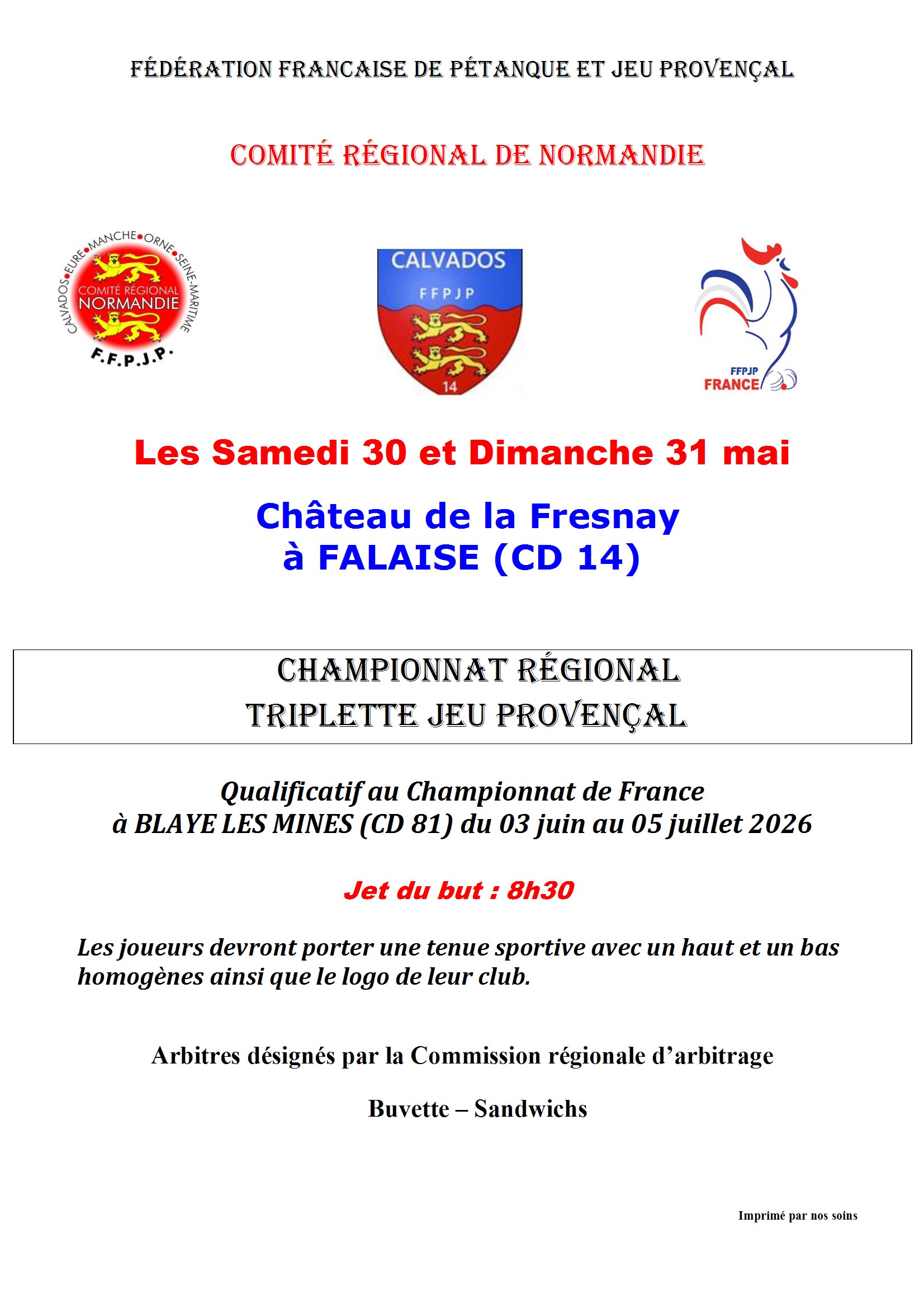 26 05 30 31 affiche 2026 chpt regional triplettes provencal conv 1