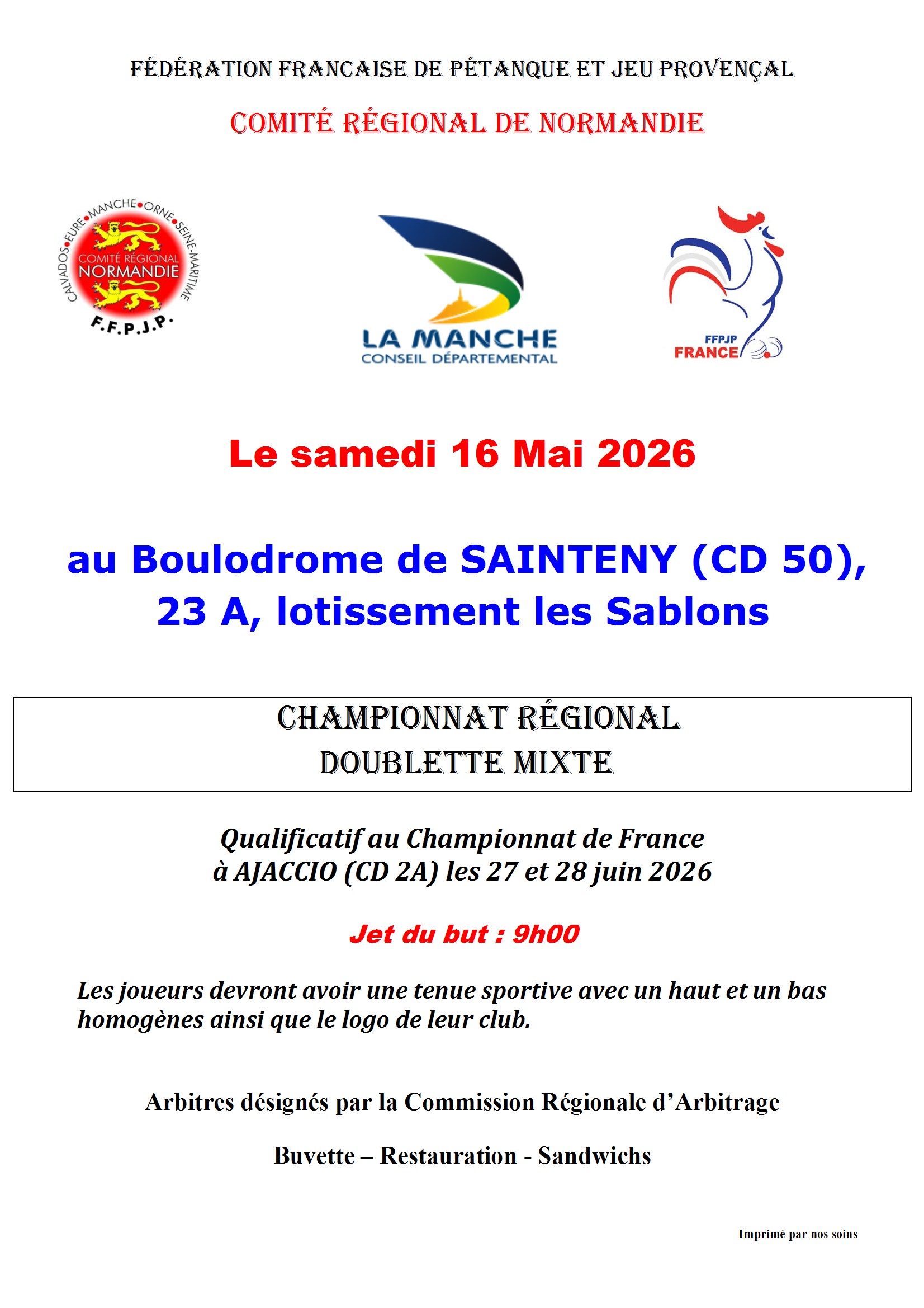 26 05 16 affiche 2026 chpt regional doublette mixte conv 1