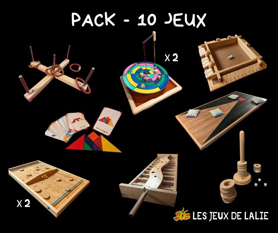 Pack 10 jeux