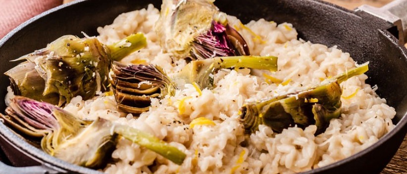 Risotto-aux-artichauts-violets