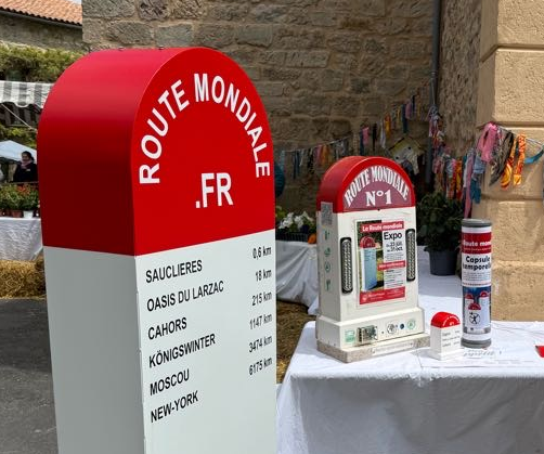 presentation de la borne de Sauclières