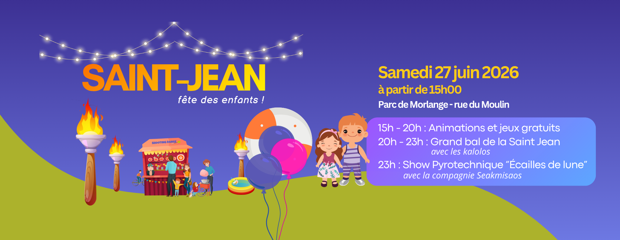 Saint-Jean fête des enfants !