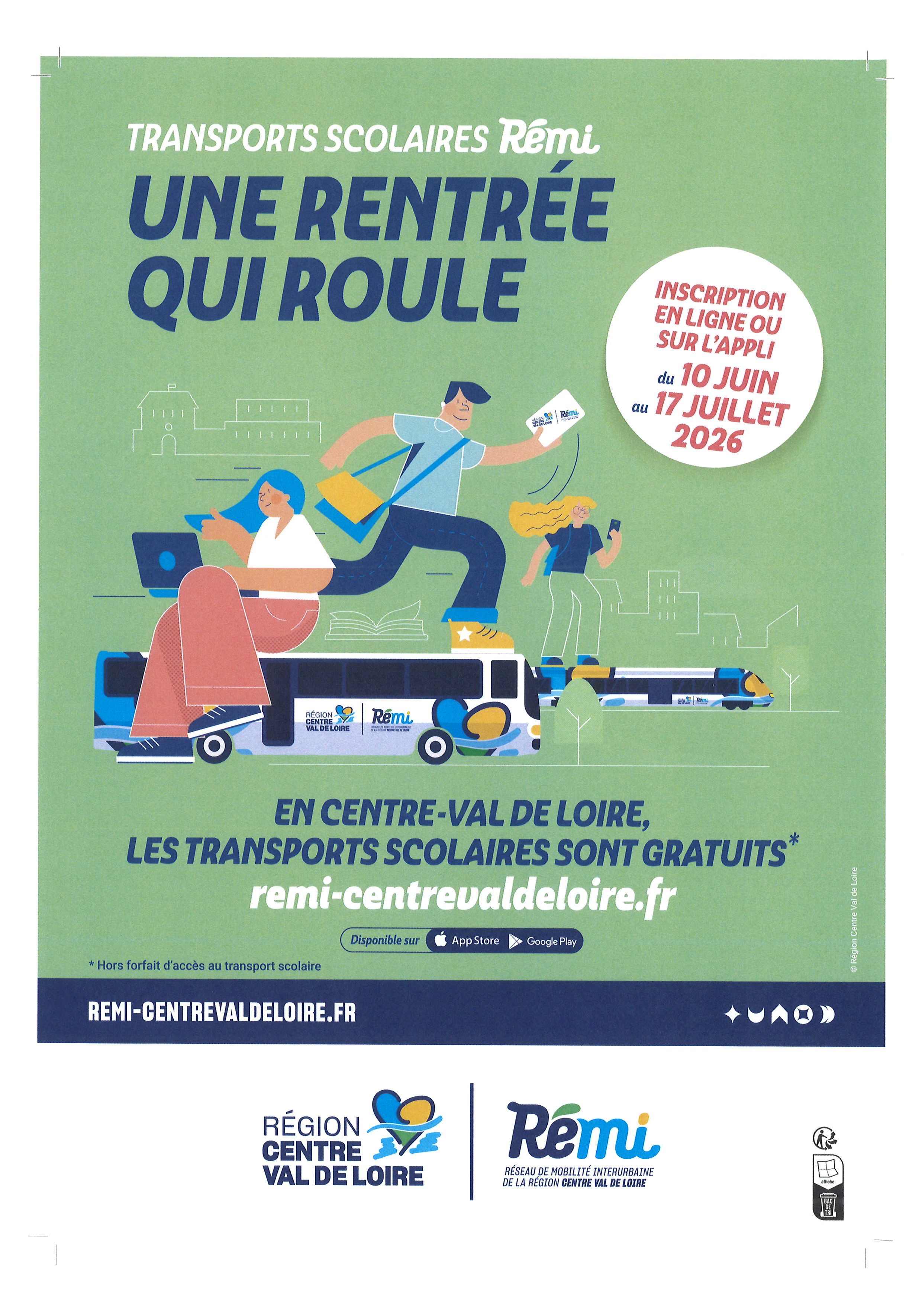 Transports scolaires : inscriptions