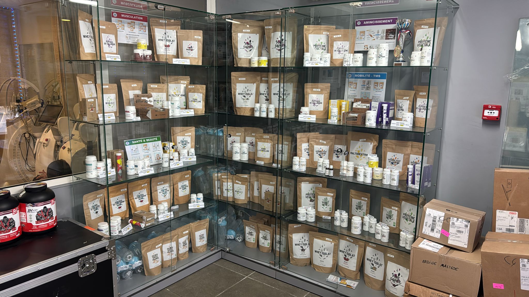 promotion nutripure mass whey isolate creatine magasin & boutique proteine musculation marseille 13013 allauch plan de cuques la rose la valentine