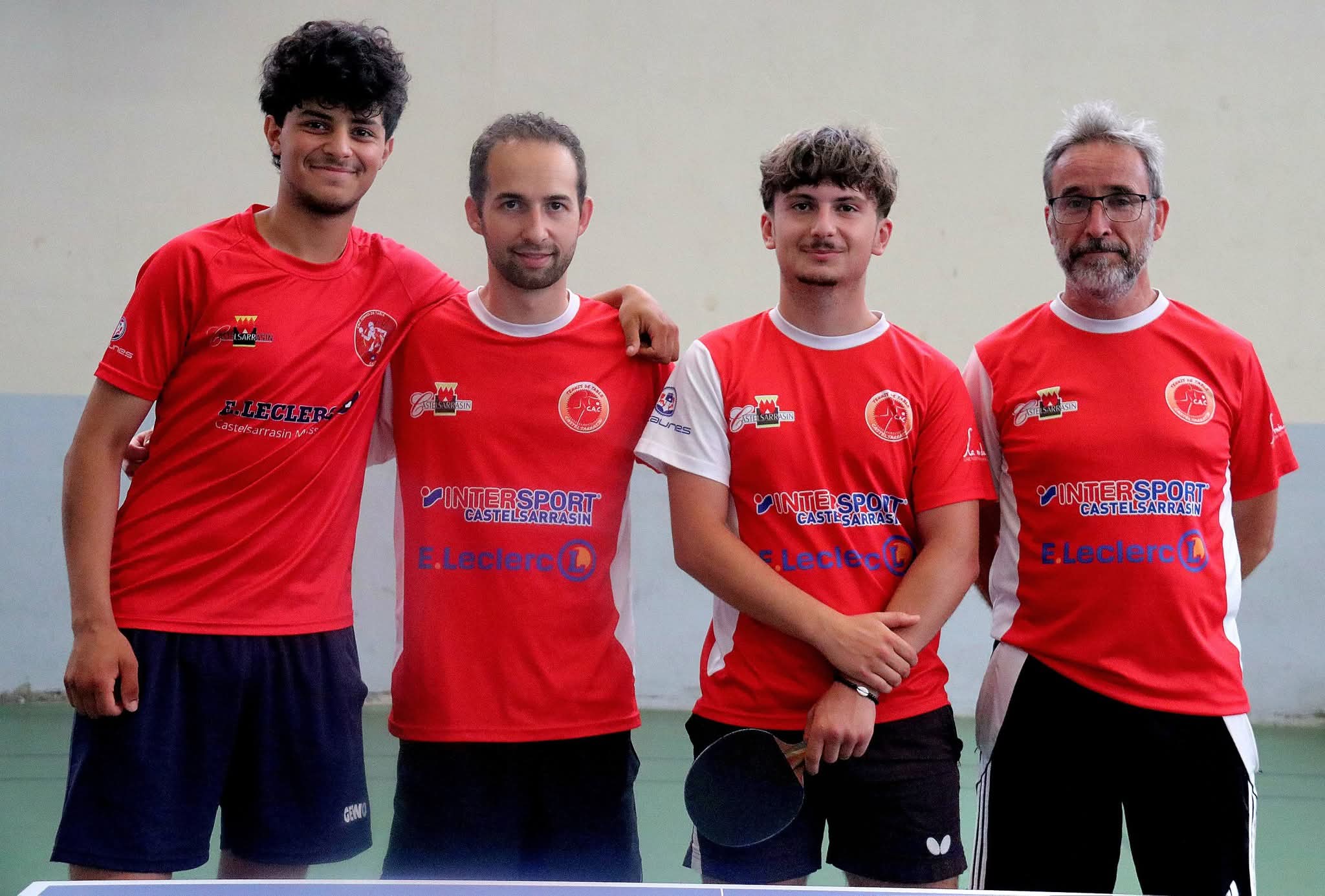 Officiellement l'équipe 1 du CAC tennis de table monte en régionale 1 la saison prochaine