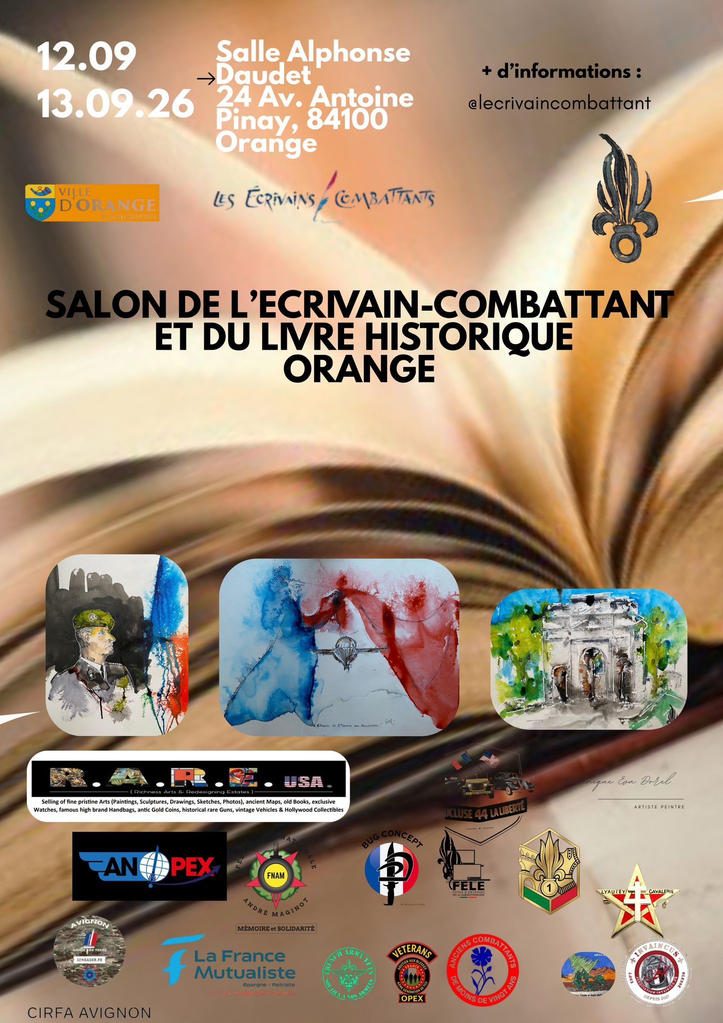 Affiche-salon-livre-Orange-2026