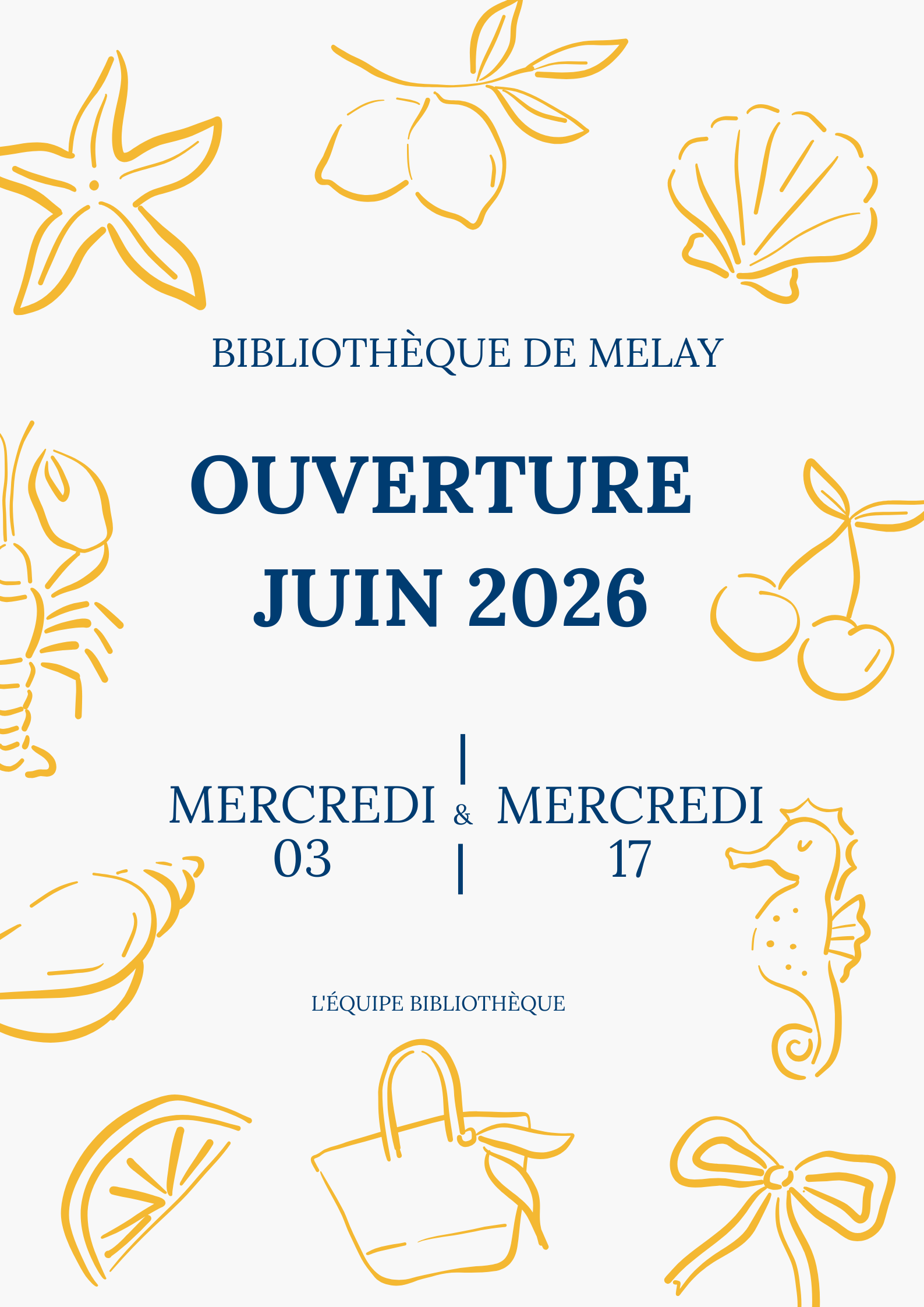 Affiche-Fermeture-Vacances-Moderne-Elegant-Bleu-et-Jaune
