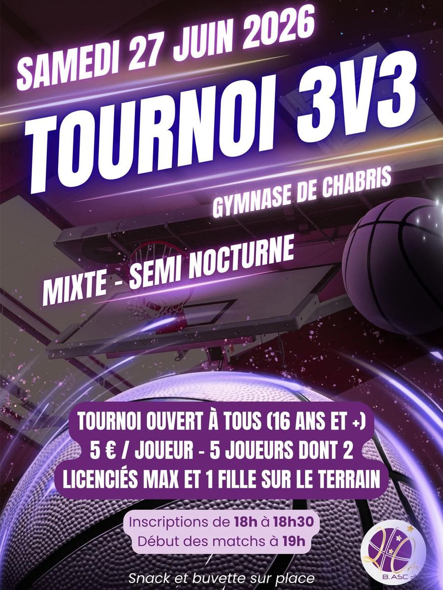 Basket : tournoi 3V3