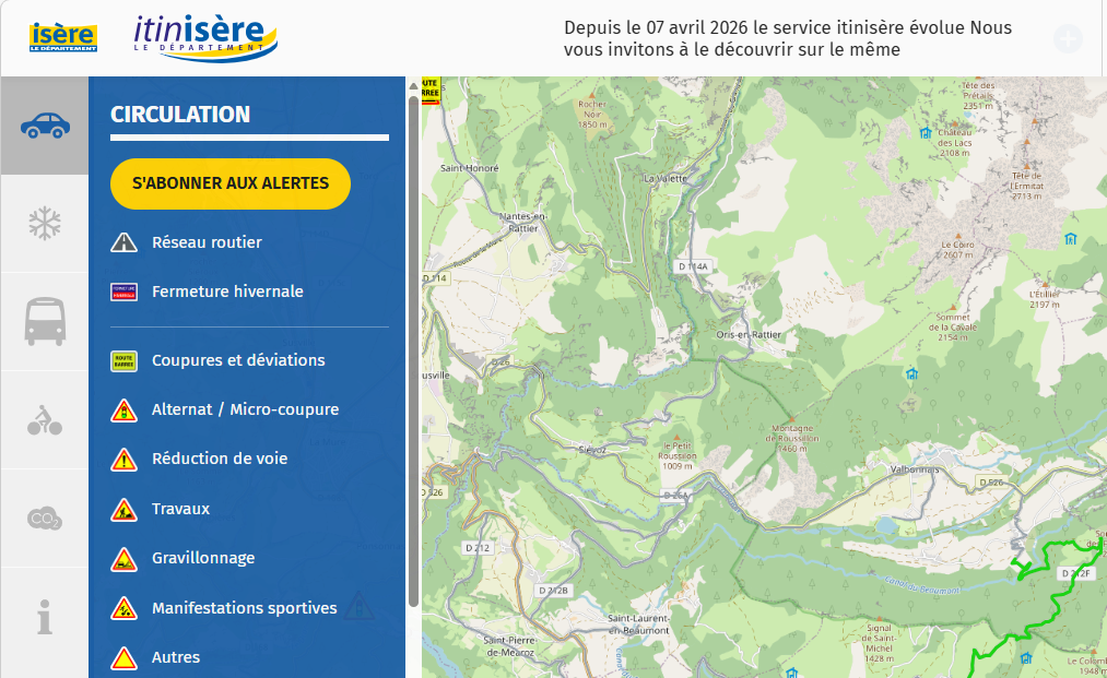 Carte-itinisere