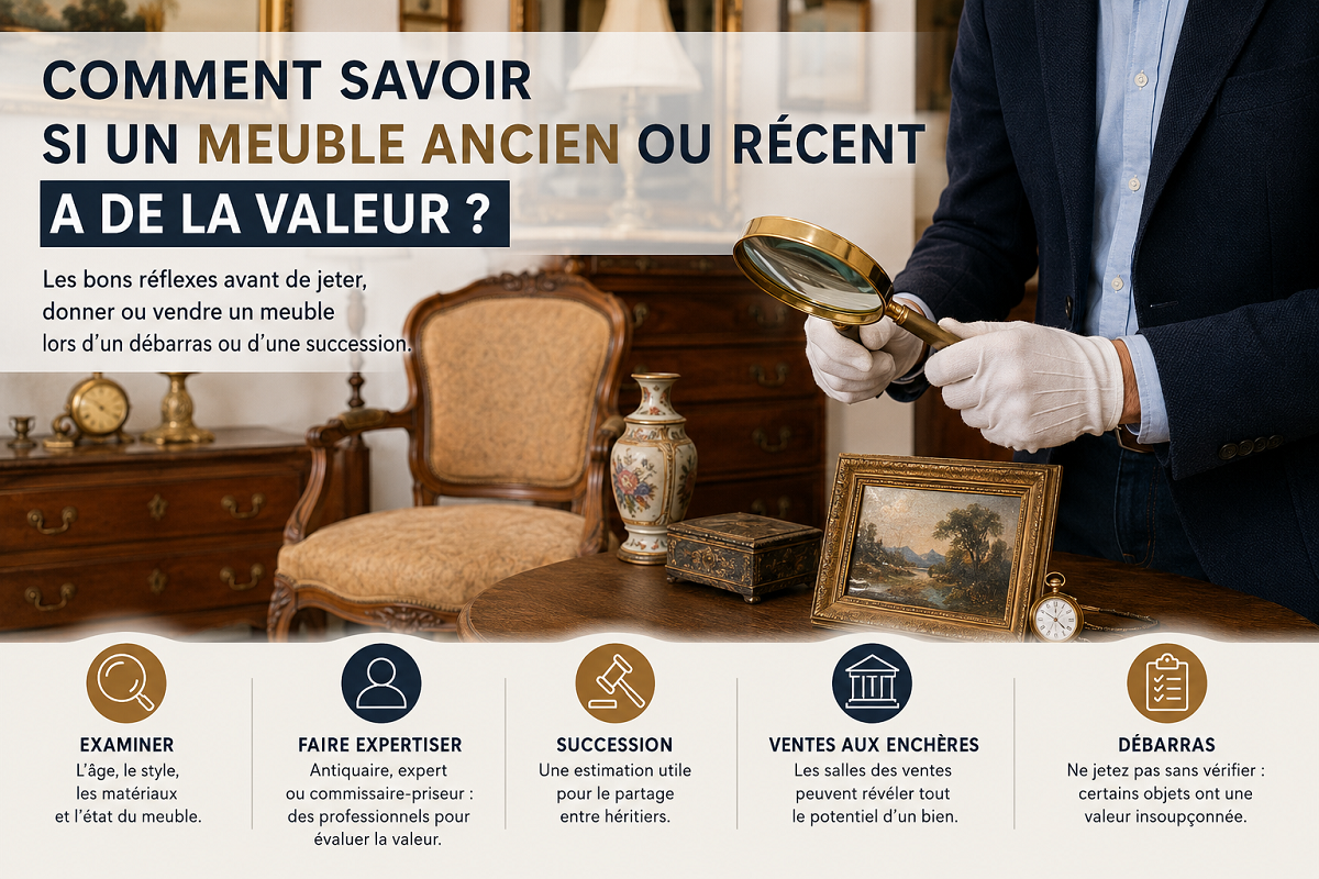 👉 Comment savoir si un meuble a de la valeur ?