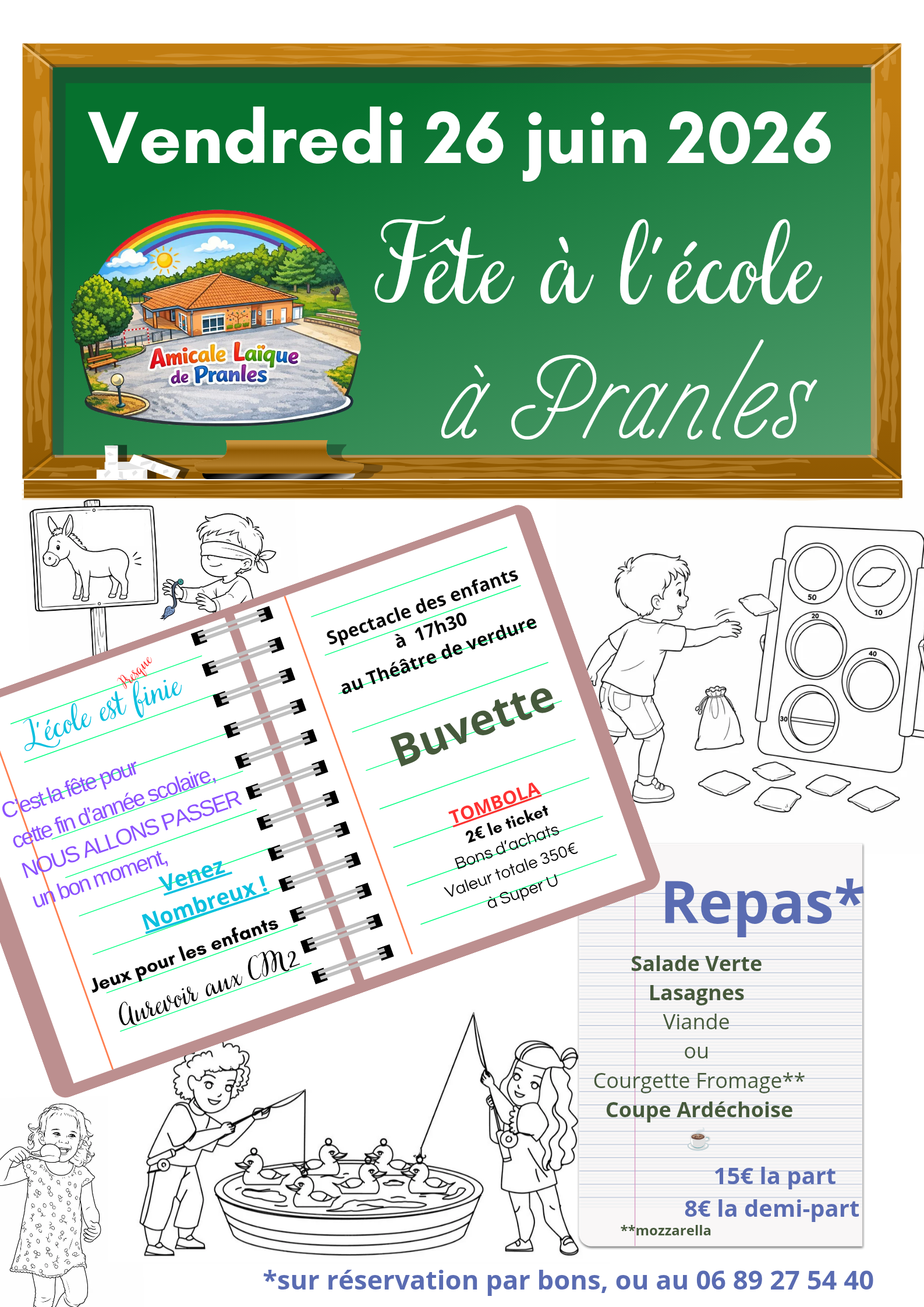 Fête à l'école 