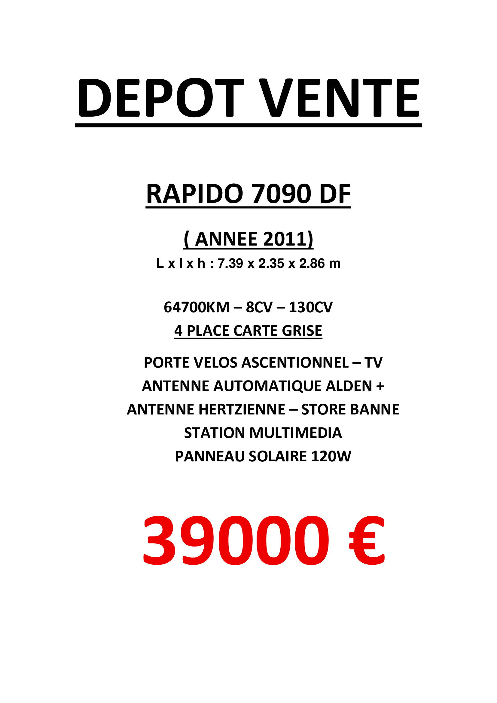 Depot vente 1 model galloyer