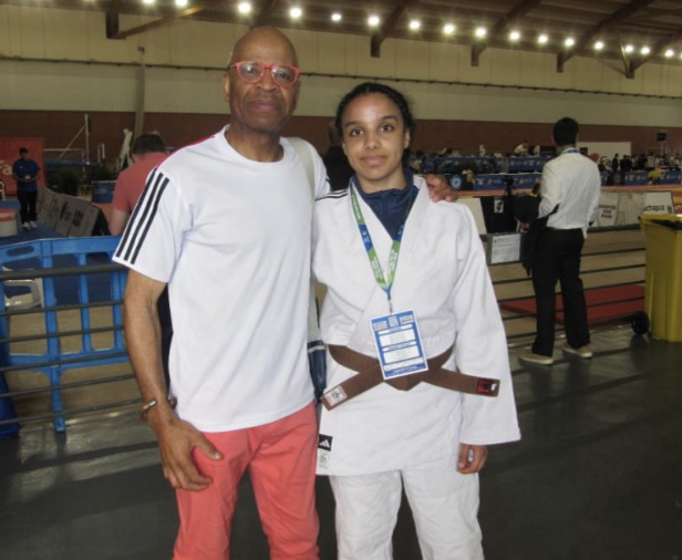 Nesrine a participé à l'European Cup au Portugal