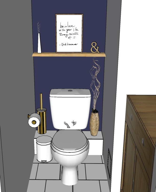 Toilette vu wc