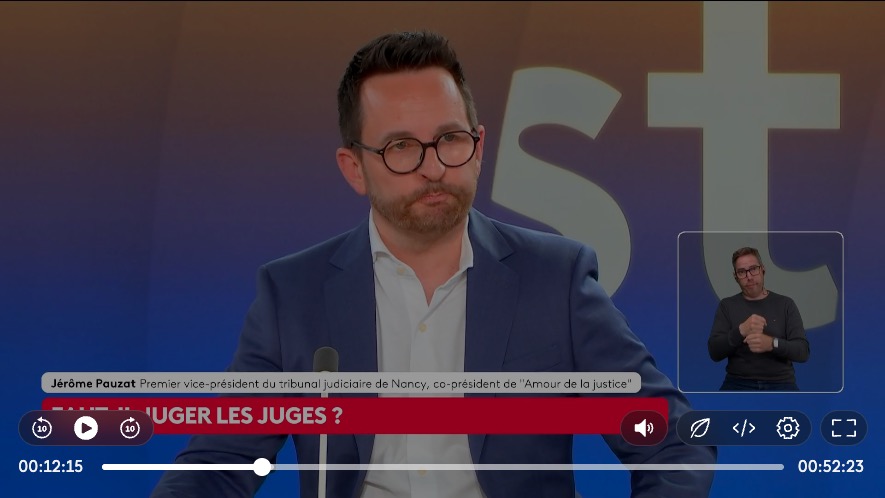 Intervention de Jérôme Pauzat sur France Info TV