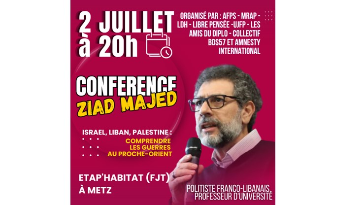 Conférence de Ziad Majed