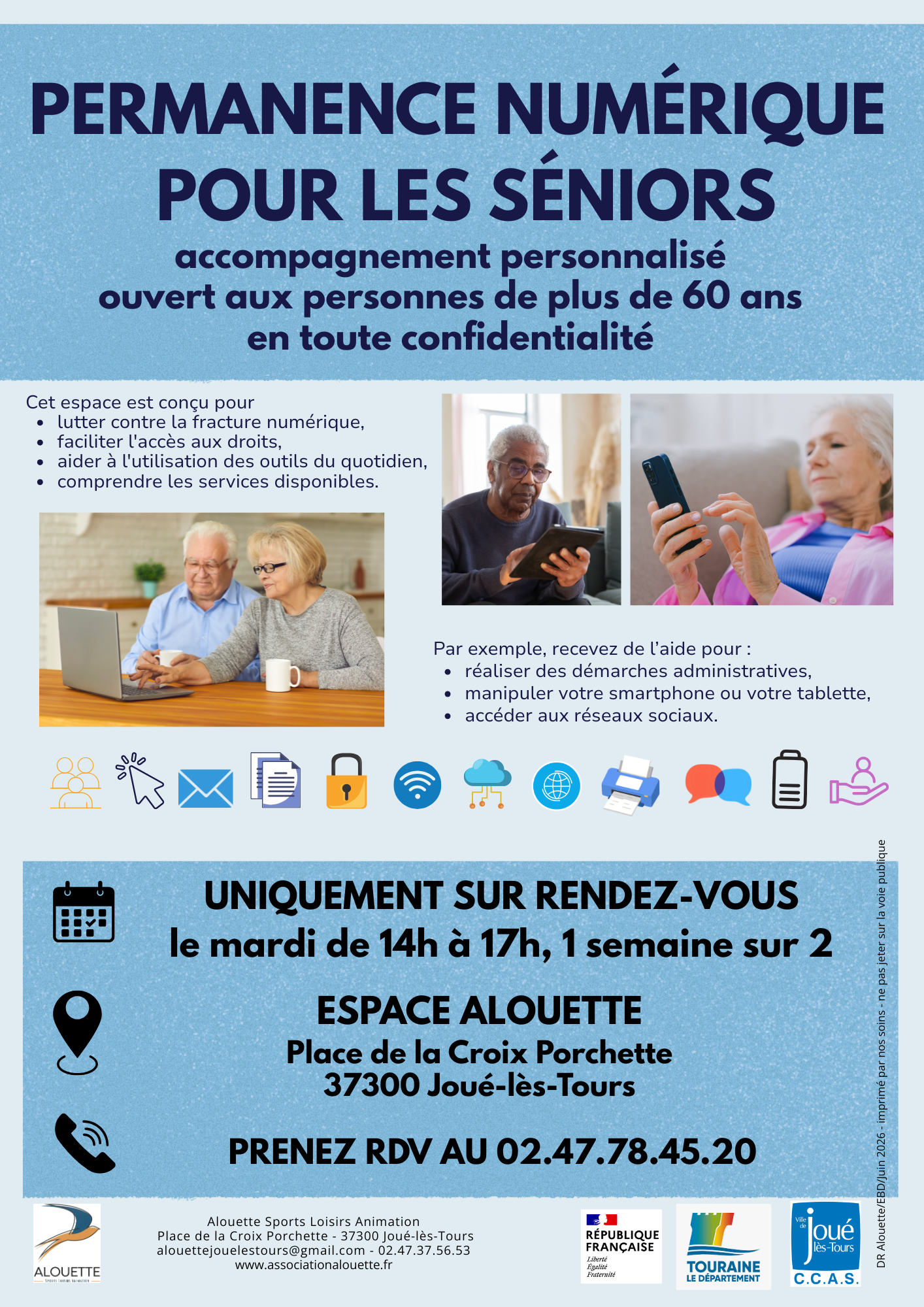 Permanences numériques à l'Espace Alouette