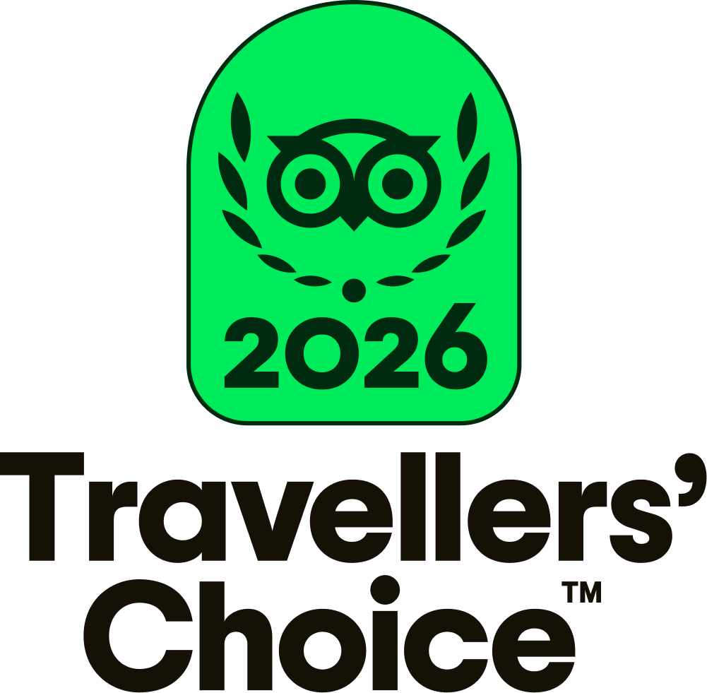 TC Badge - Travelers- Choice Center Aligned Black - LL-1-