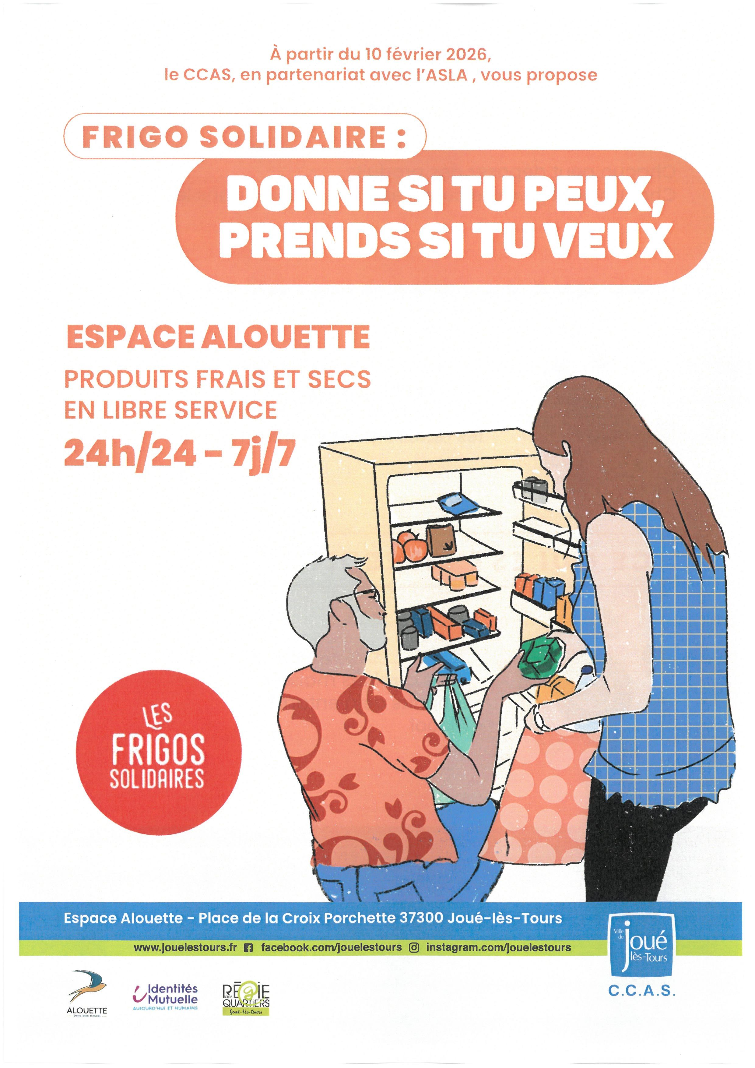 Frigo solidaire à l'Alouette