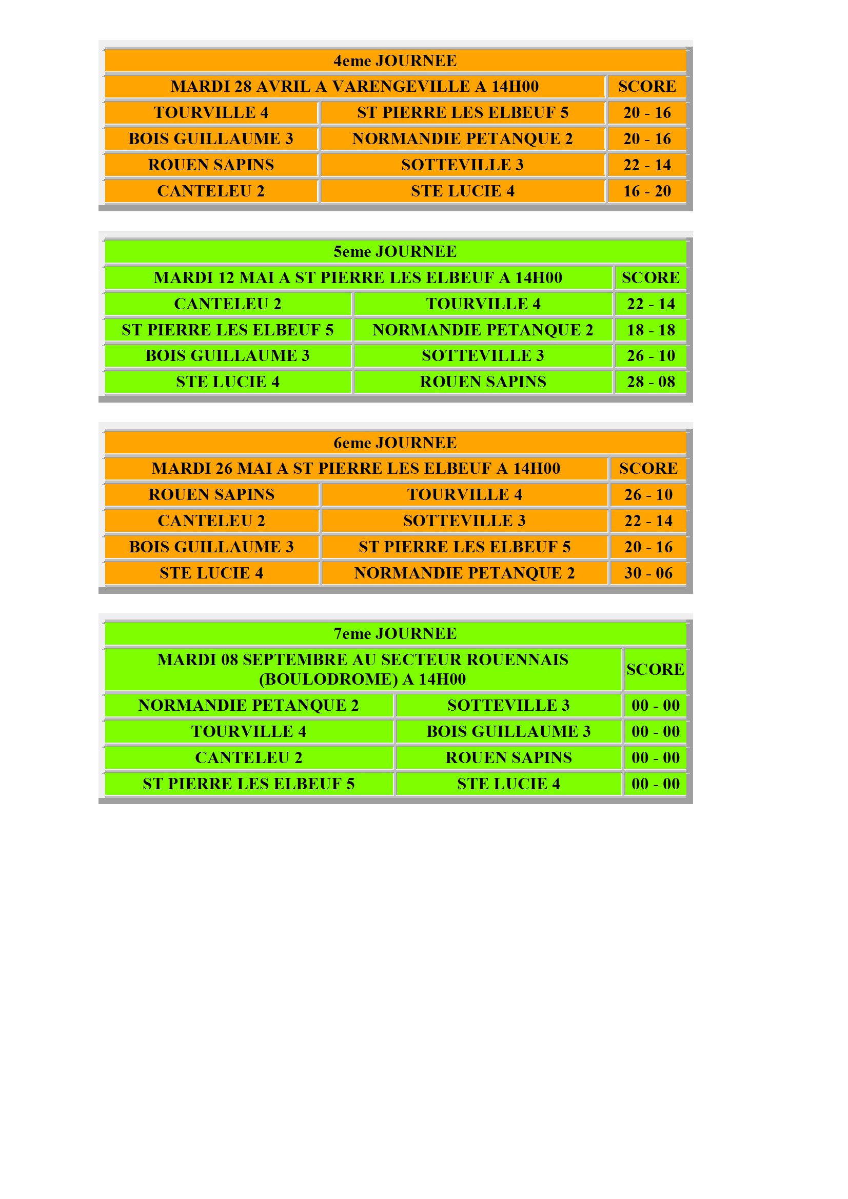 Cdc veteran d2 poule b equipe 5 conv 2