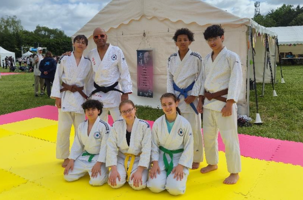 Démonstration judo au parc de Choisy-le-roi