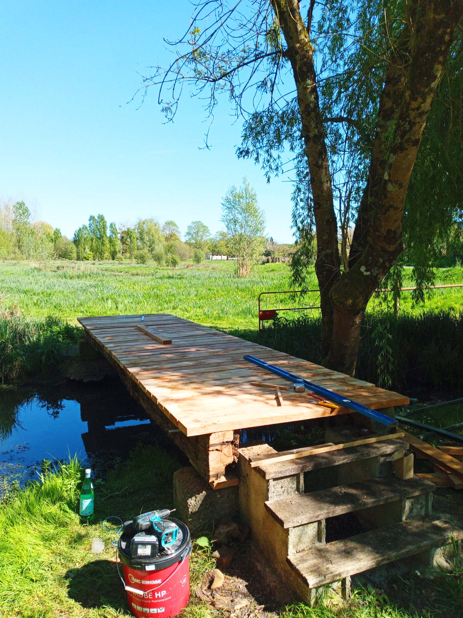 Passerelle rue du gue val fouzon