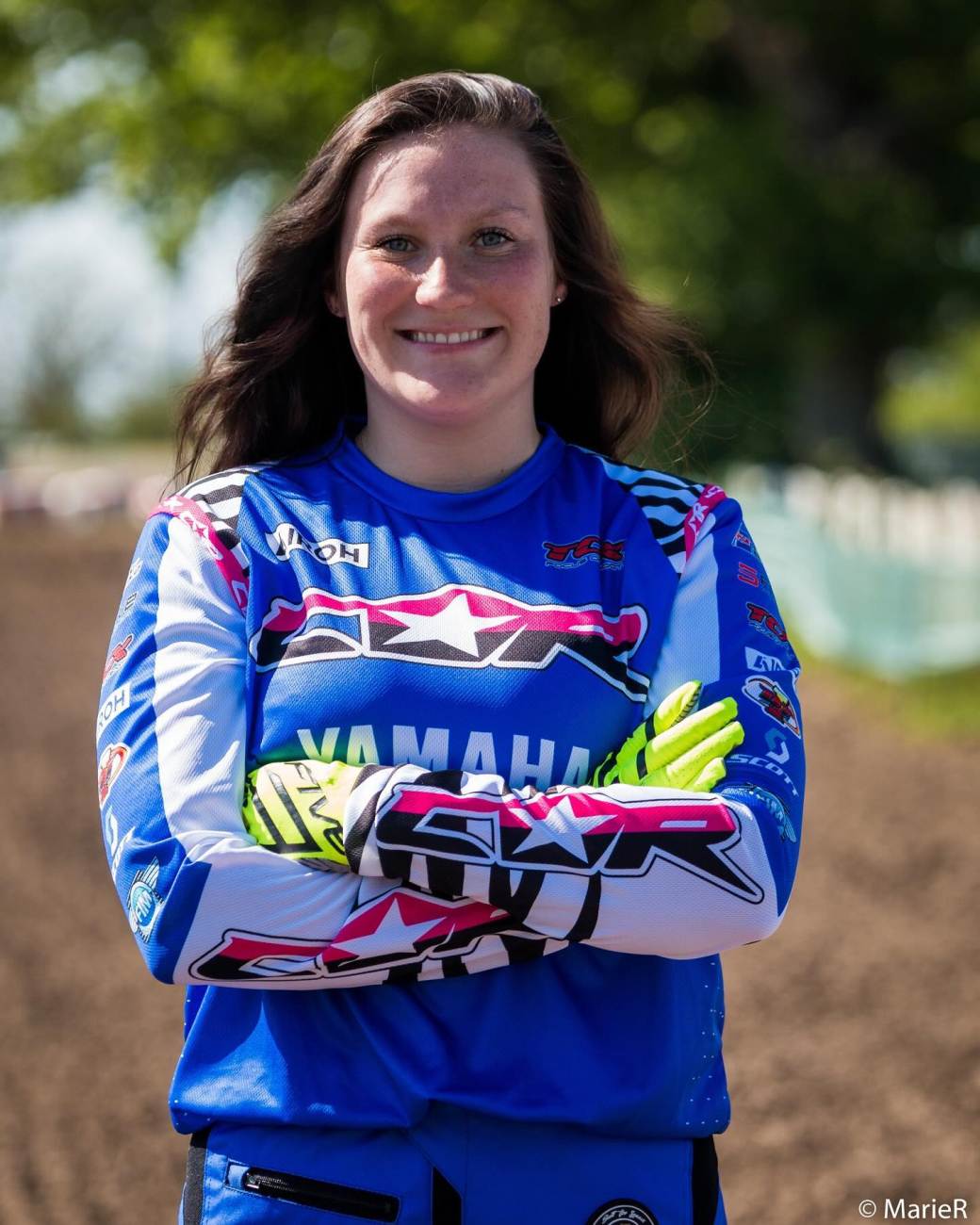 Amandine verstappen - team new bike yamaha - photo de marie rlle - 3