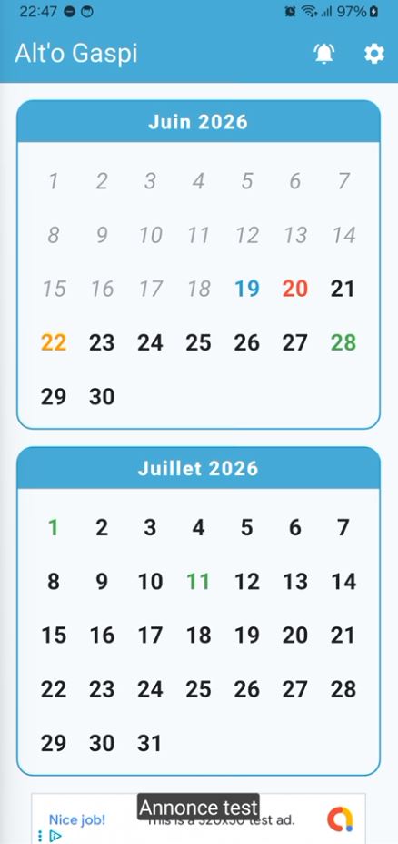 Calendar-view