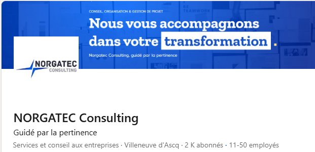 Nous partageons régulièrement les coulisses et la vie de notre cabinet sur LinkedIn. Nous y diffusons également notre veille sectorielle afin de décrypter ensemble les tendances majeures de la transformation des entreprises.