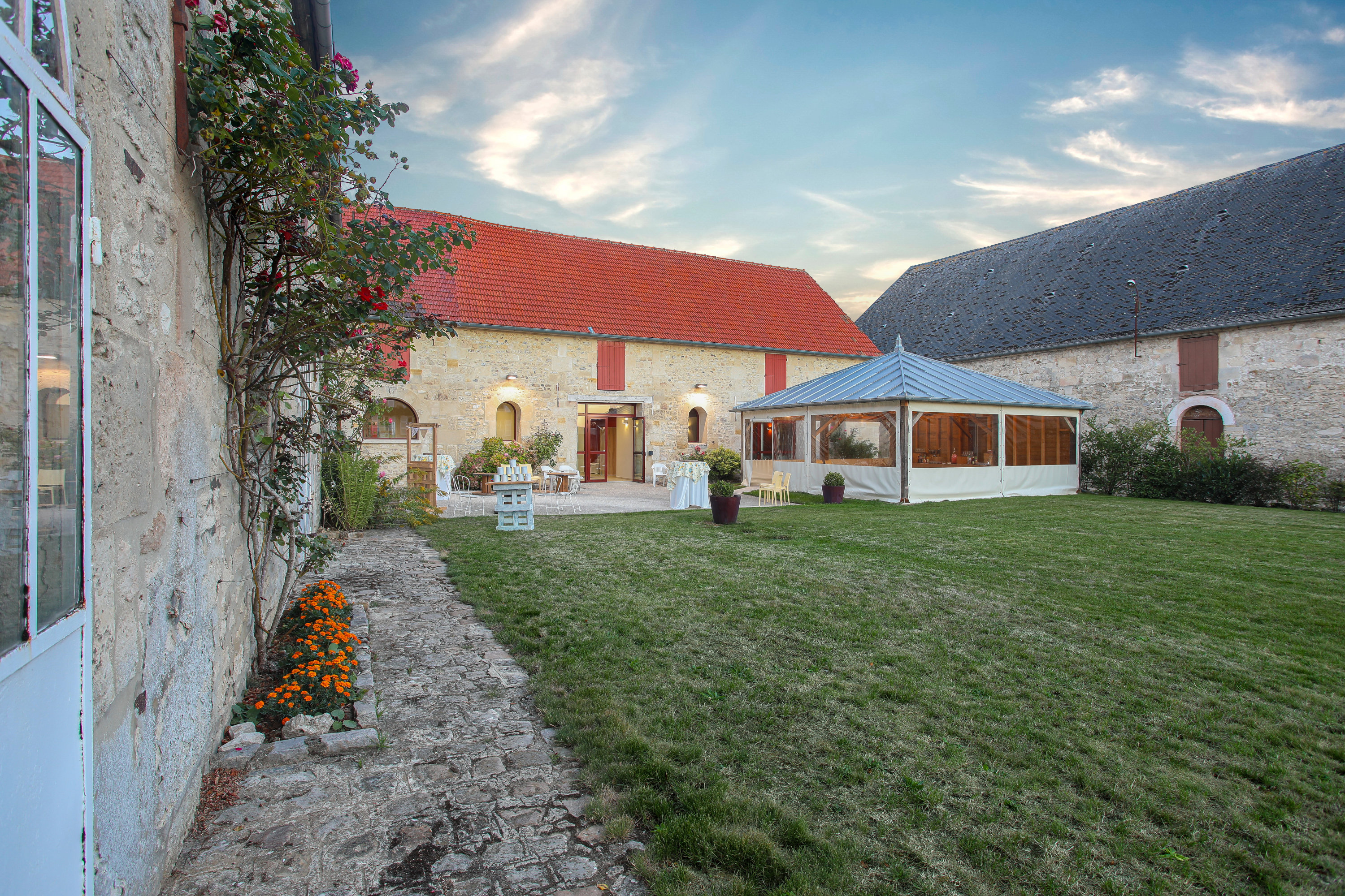 Salle reception plain pied sud oise la croisee des possibles