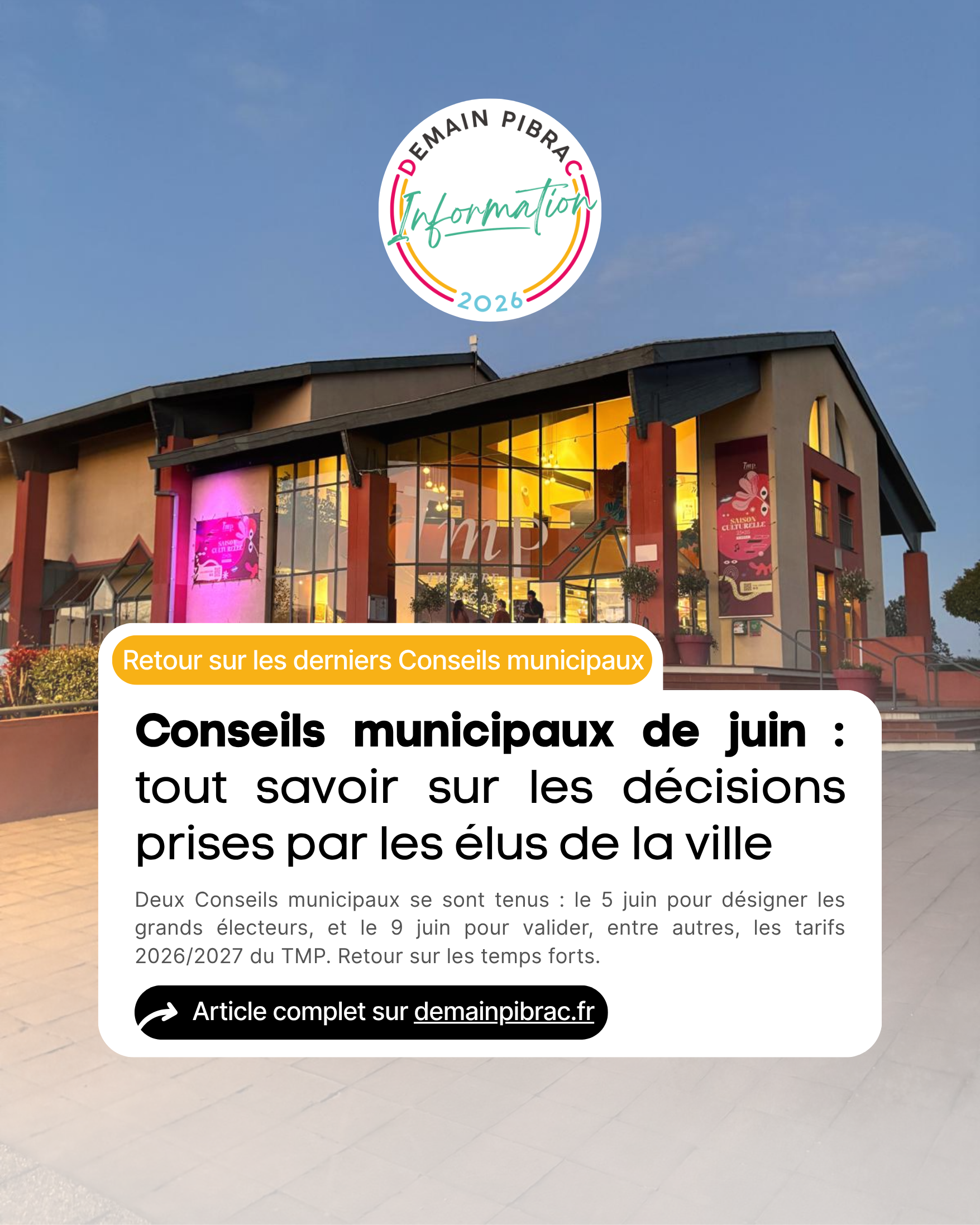 Conseils municipaux de juin : tout savoir sur les décisions prises par les élus de la ville