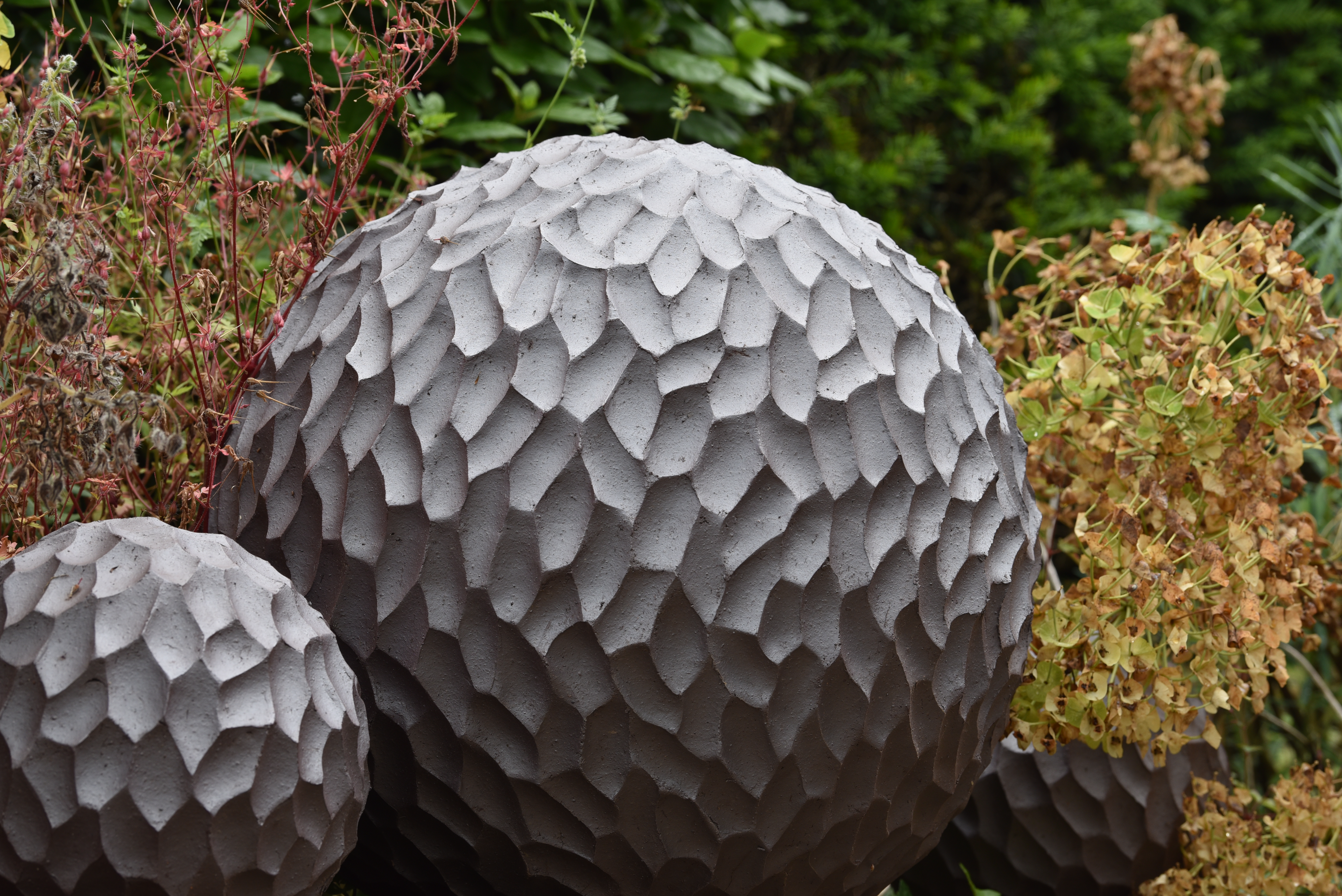 Boules martelees