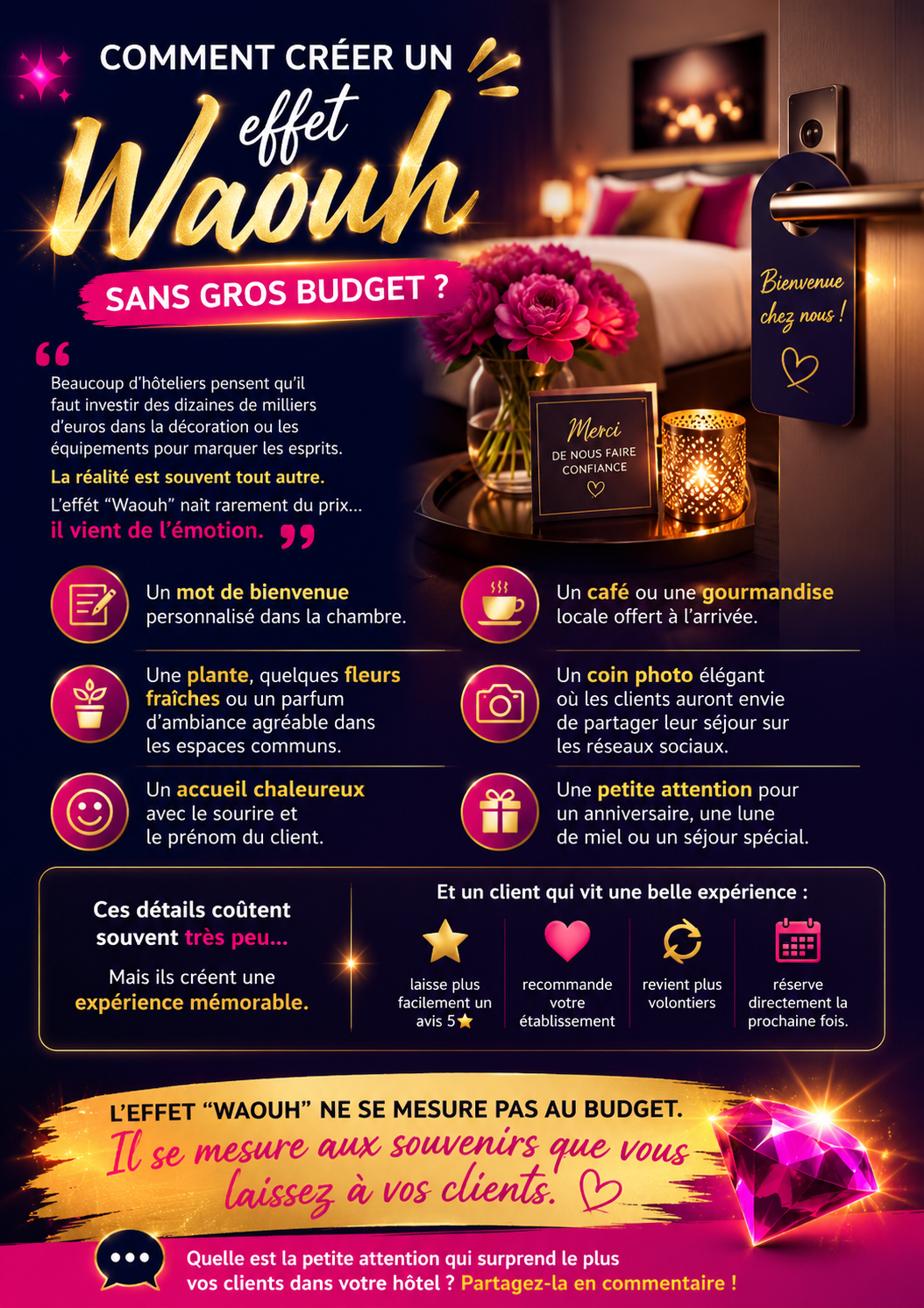 Comment créer un effet "Waouh" sans gros budget ?