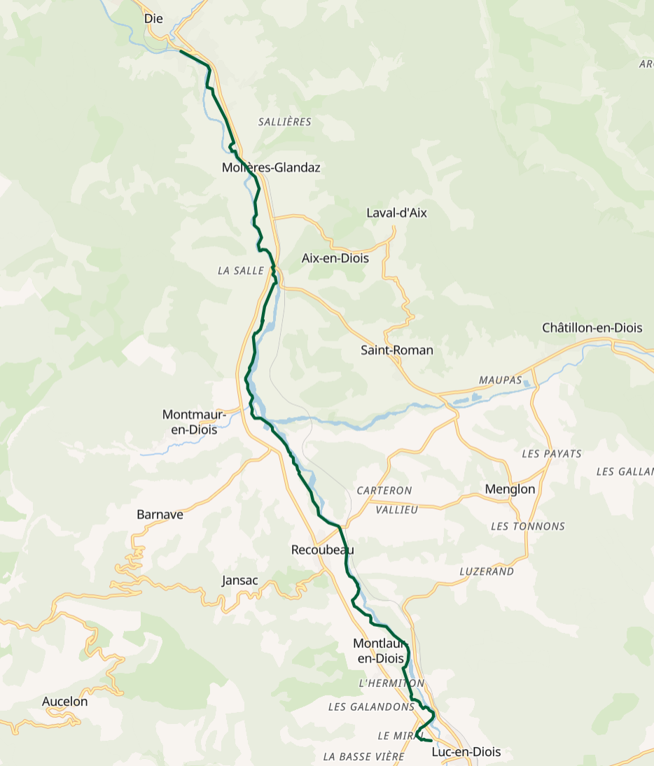 Trace voie verte dioise 2