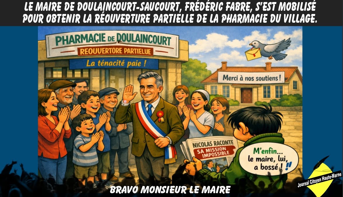 Pharmacie de Doulaincourt : « Je n’avais pas à discuter de cela avec la mairie »