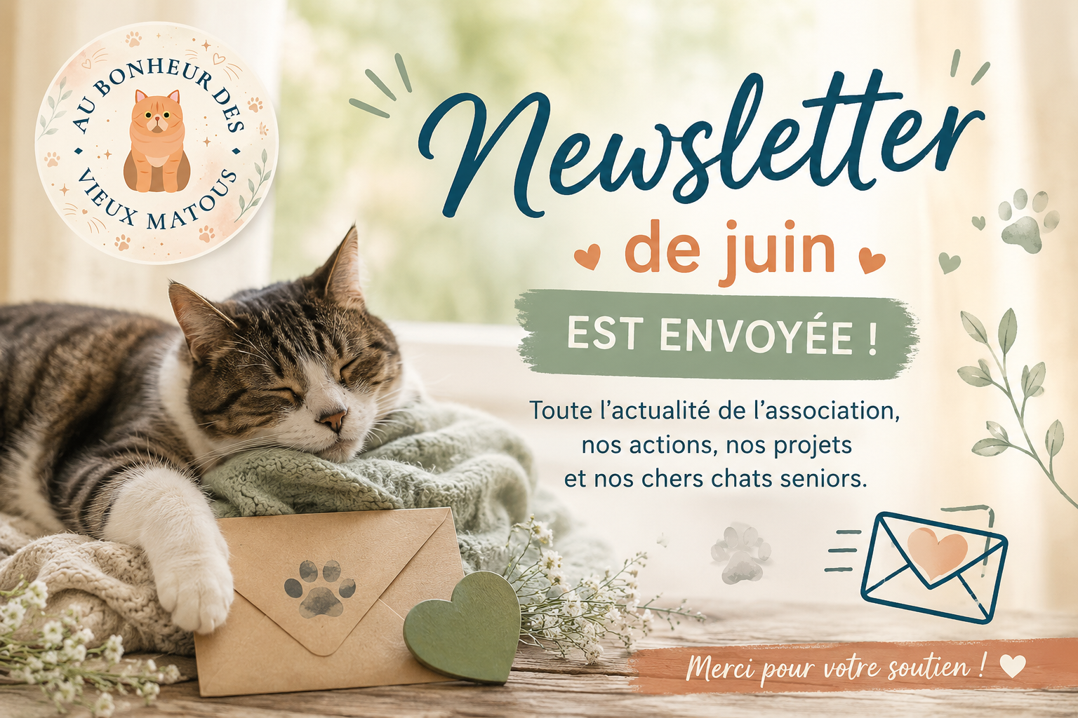 📬 La newsletter de juin est partie !