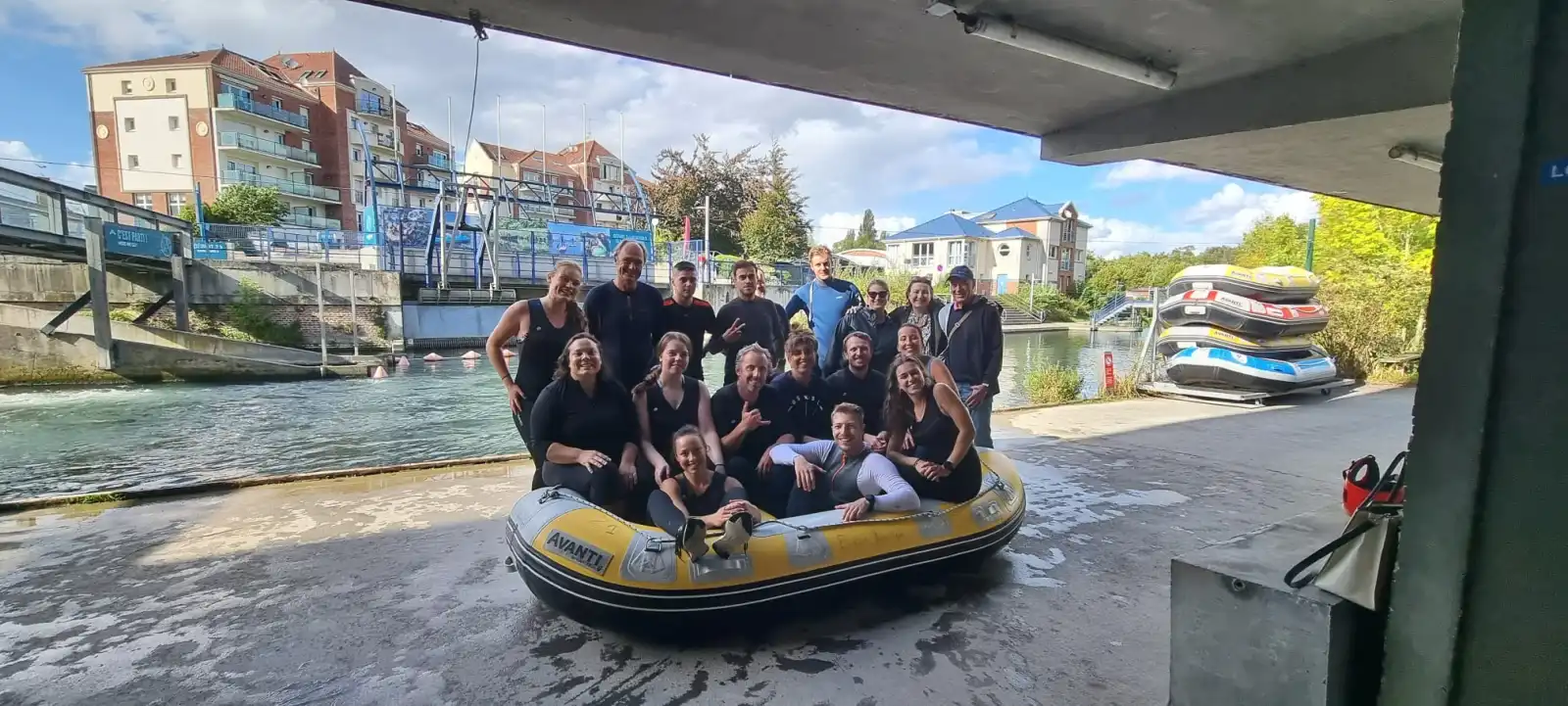 Équipe Norgatec Consulting lors d’une activité de team building renforçant la cohésion et l’esprit d’équipe