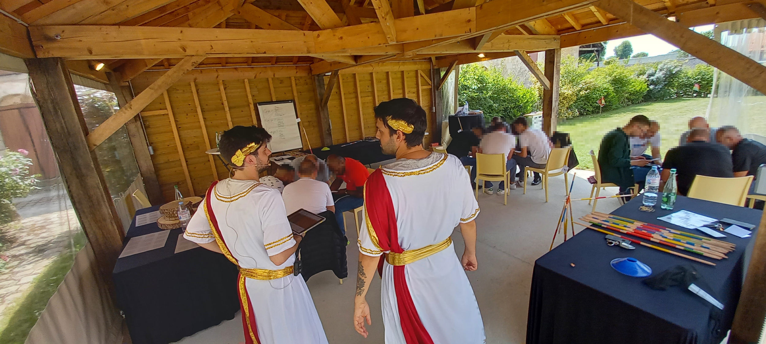 Animation team building cohesion entreprise sud oise la croisee des possibles