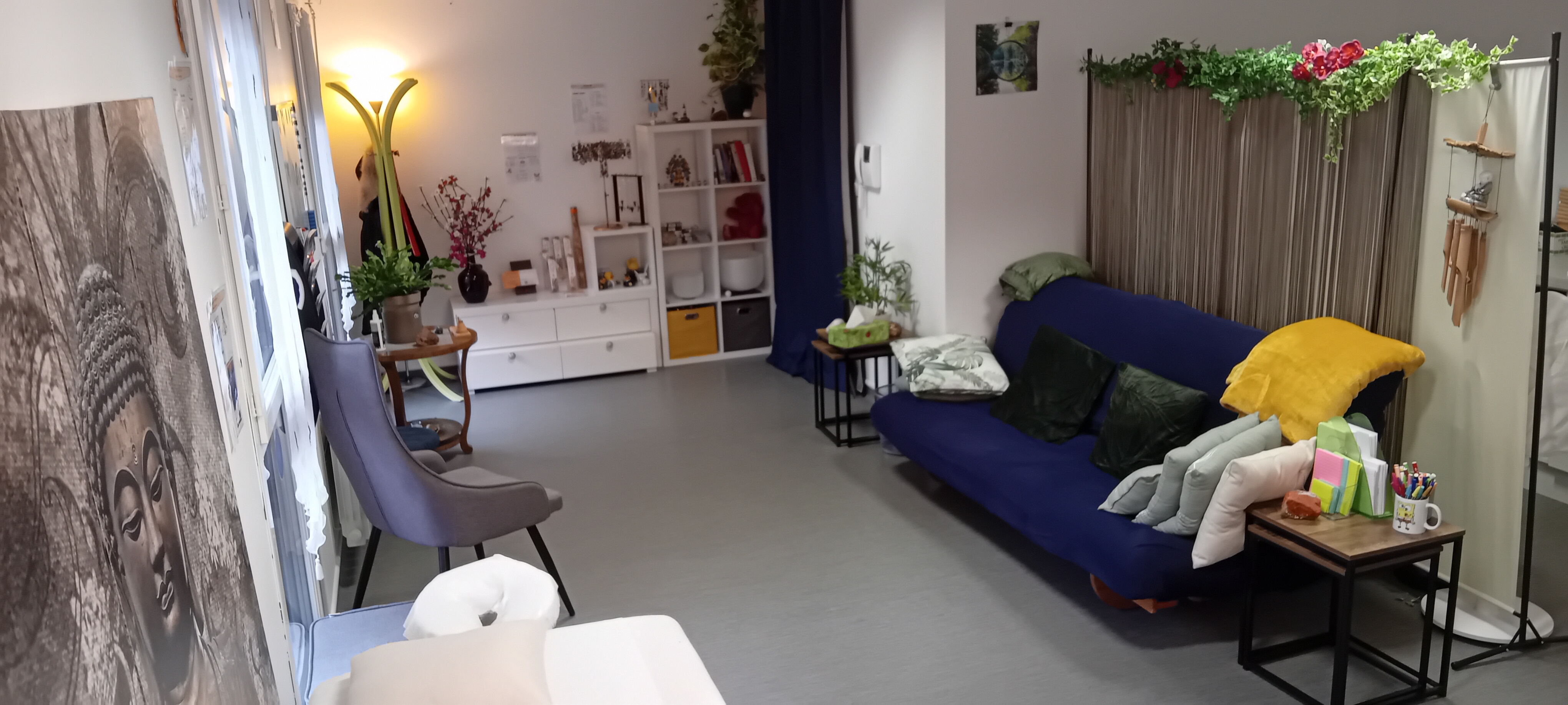 Interieur cabinet therapies breves pnl hypnose vernaison