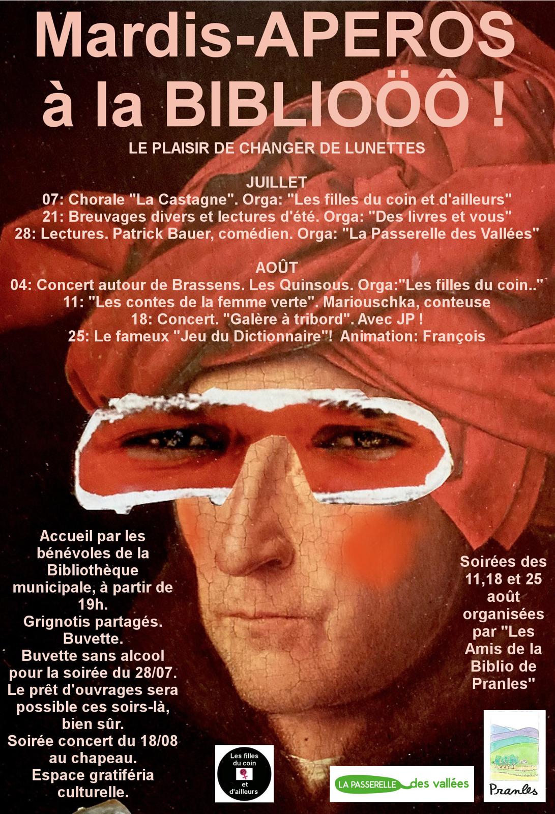 Mardis-Apéros à la BIBLIOÖô !